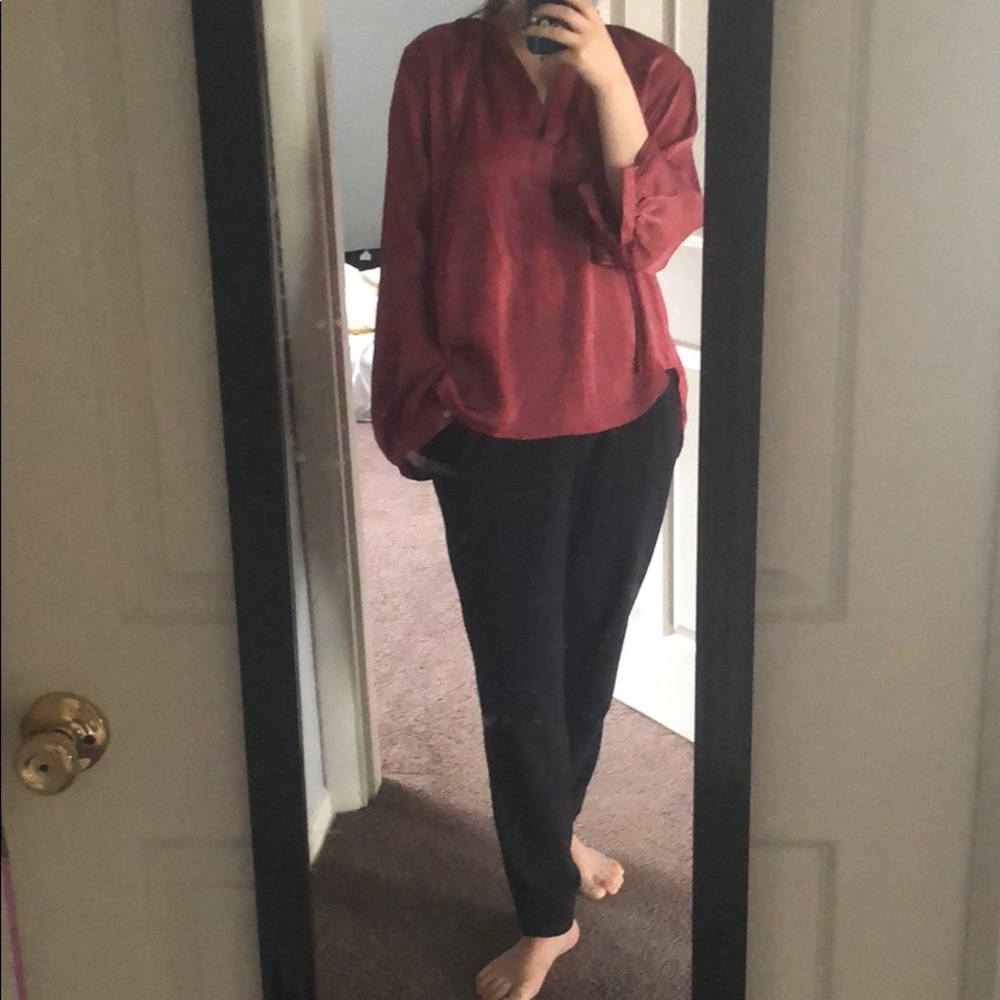 Silky blouse